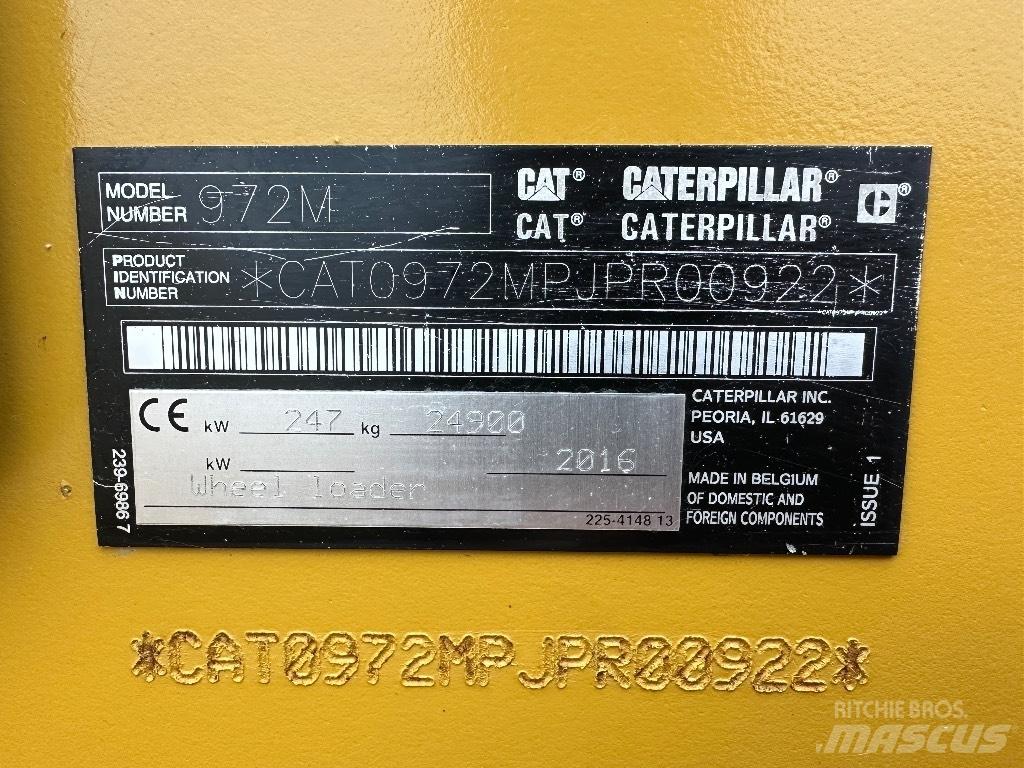 CAT 972 M  휠로우더