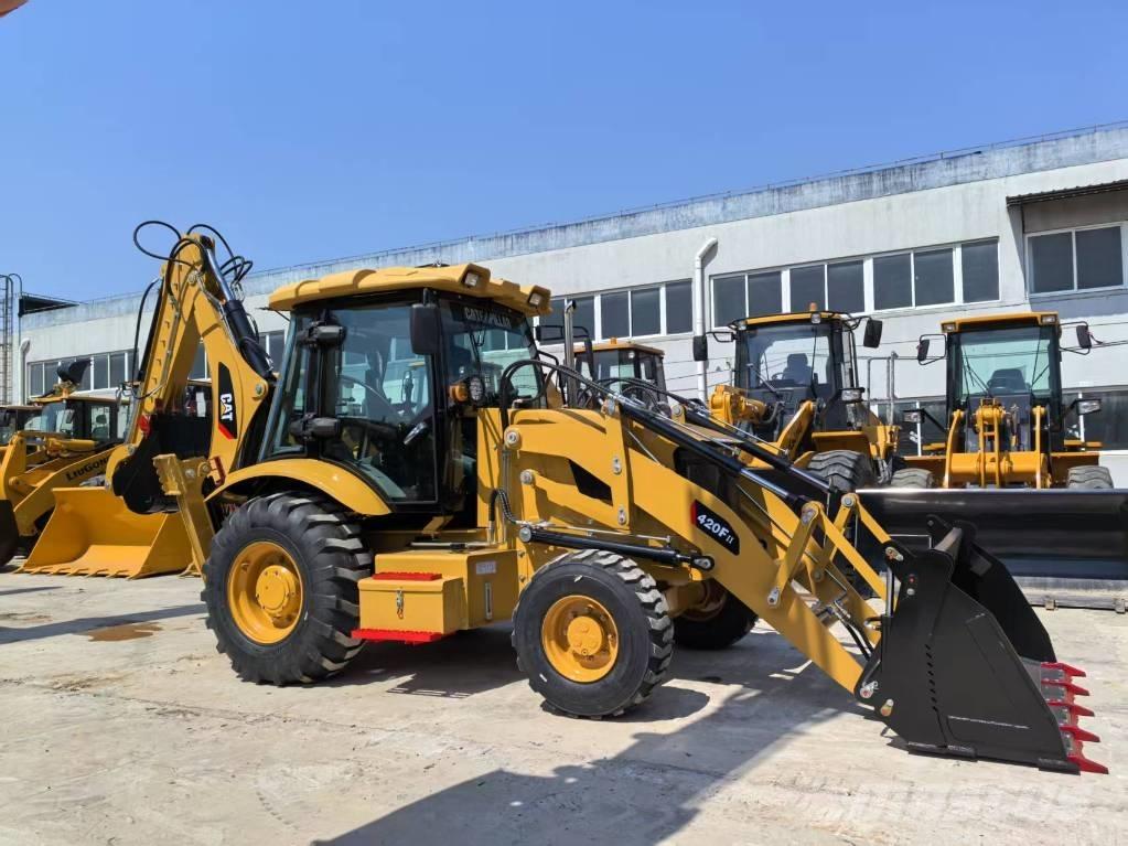 CAT 420 F 백호로더