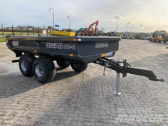 Bigab T8 vagn  휠 굴삭기