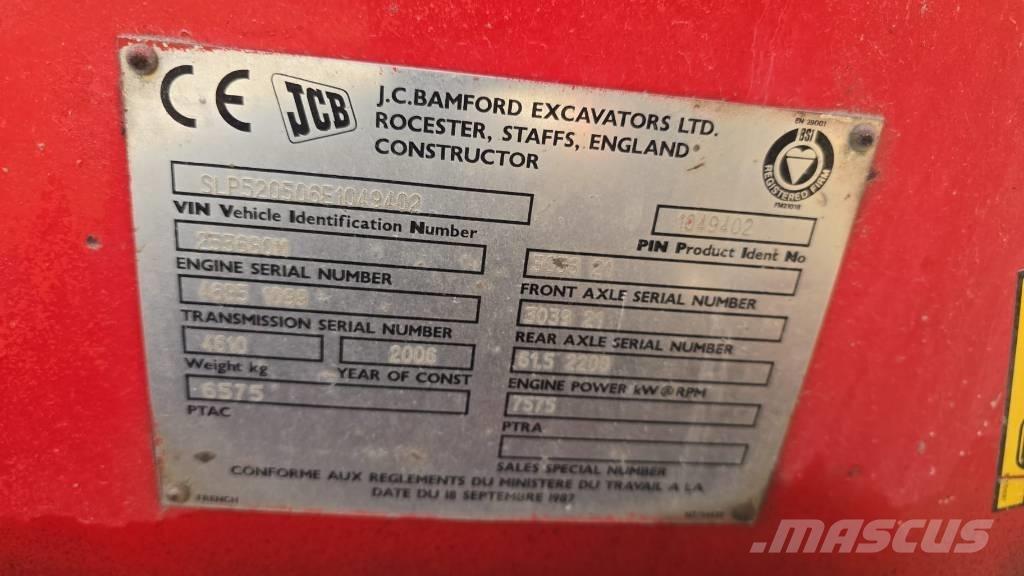 JCB 520-50 텔러 핸들러