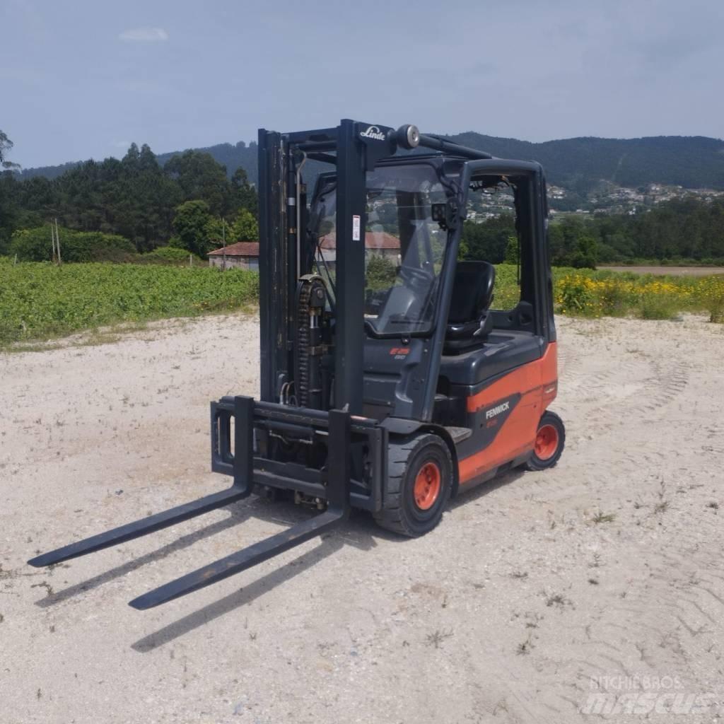 Linde E 25 전동 지게차