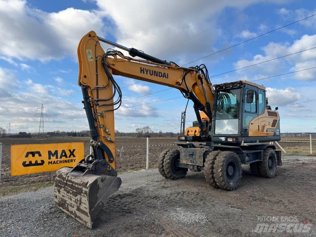Hyundai HW140  휠 굴삭기