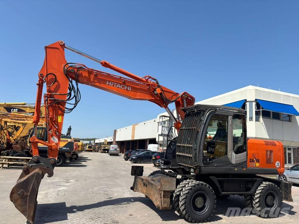 Hitachi ZX 170 W-3  휠 굴삭기