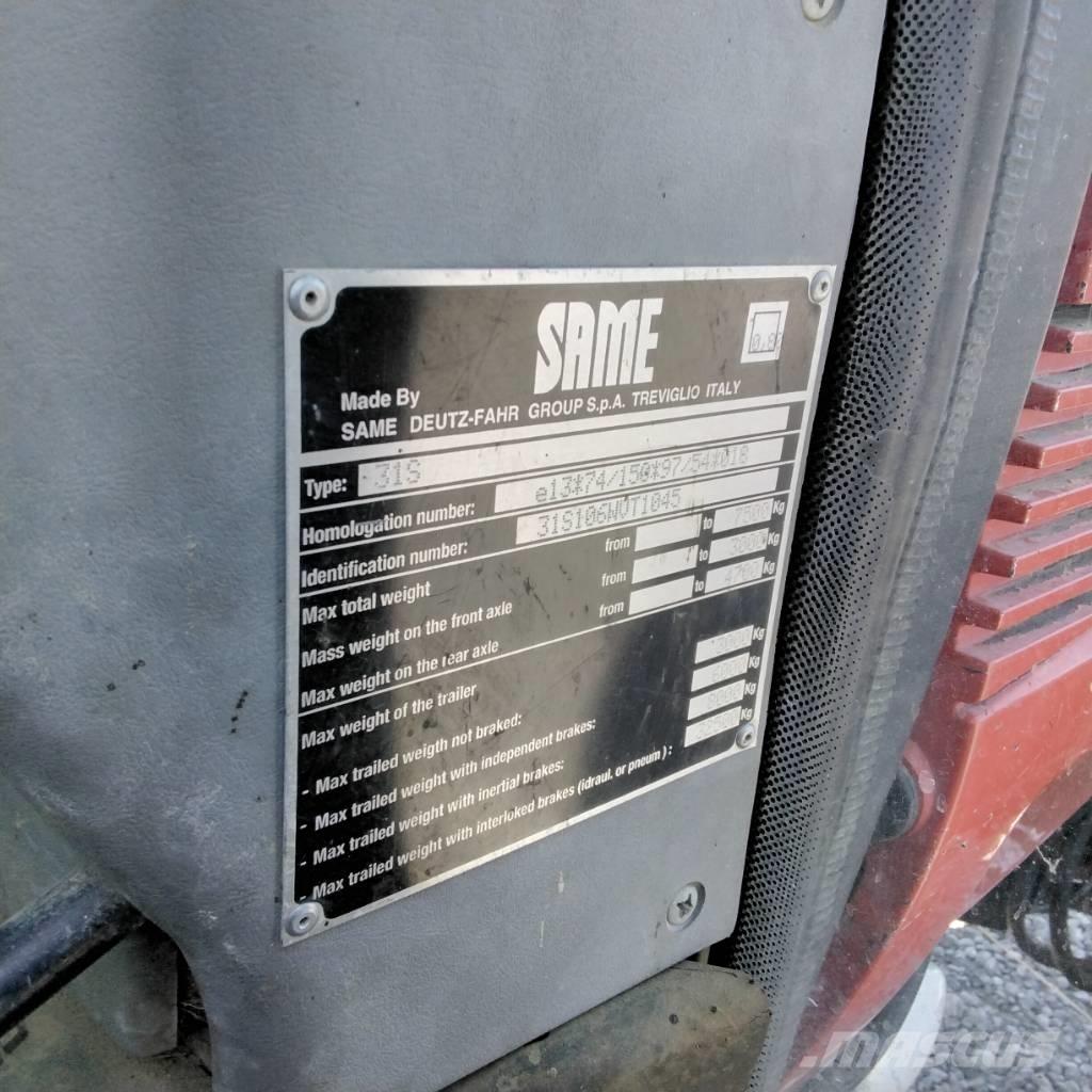 Same Silver 110 트랙터
