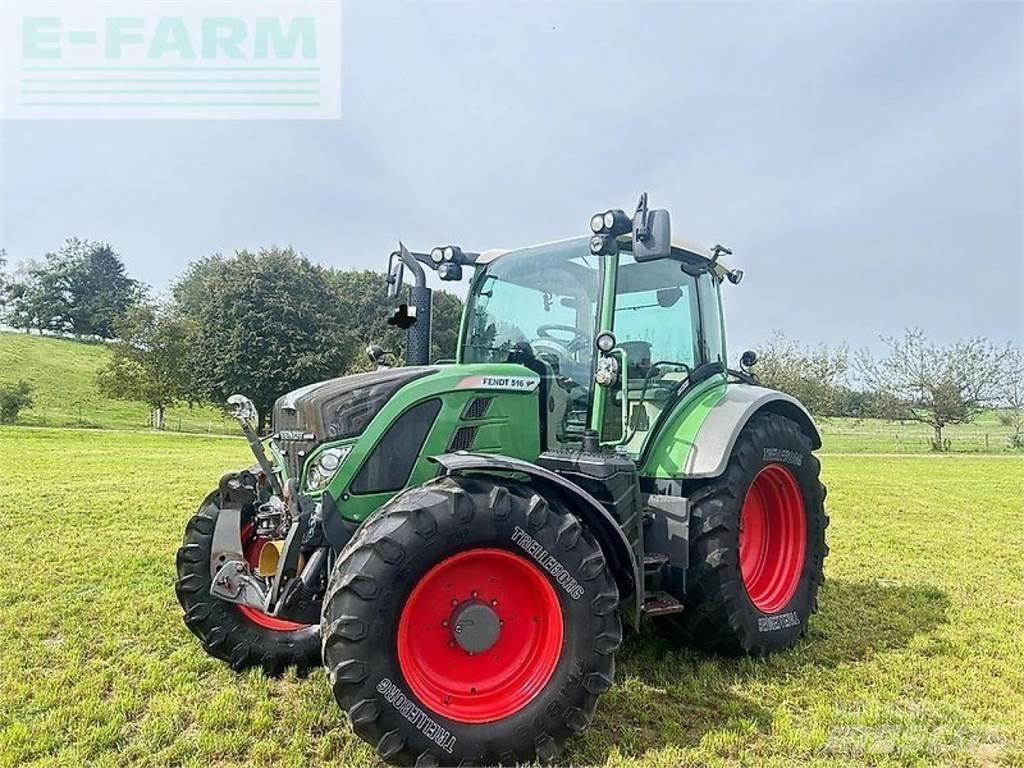 Fendt 516 vario 트랙터