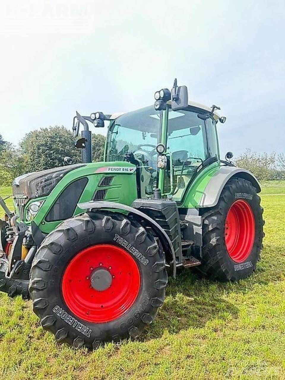 Fendt 516 vario 트랙터