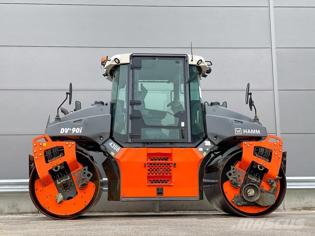 Hamm DV+ 90I VV-S 트윈 드럼 롤러