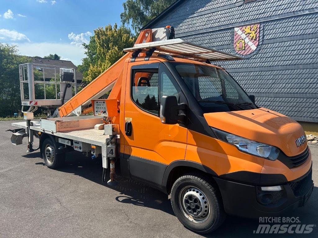 Multitel MT 162 트럭 탑재 고소작업대