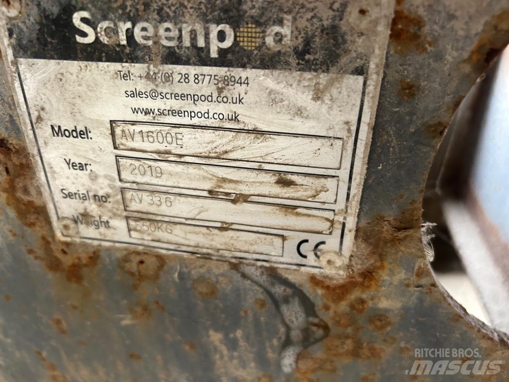 Screenpod AV1600E 분류 장비 -> 폐기물 분류 장비
