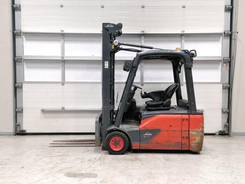Linde E16L-02 전동 지게차