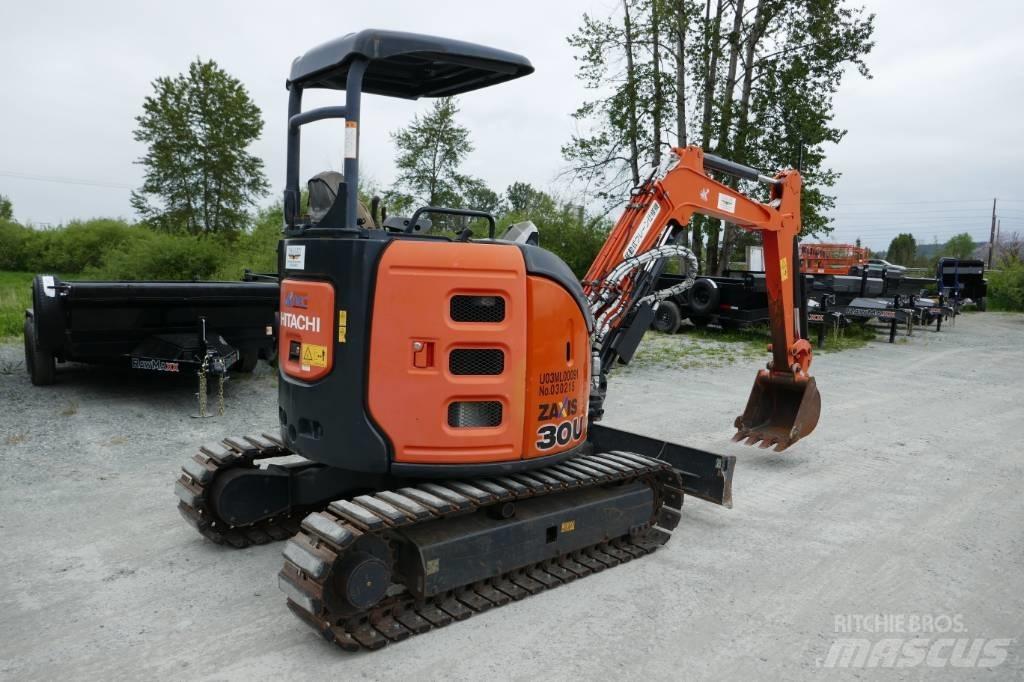 Hitachi ZX 30 U-5 A 소형 굴삭기 7톤 미만