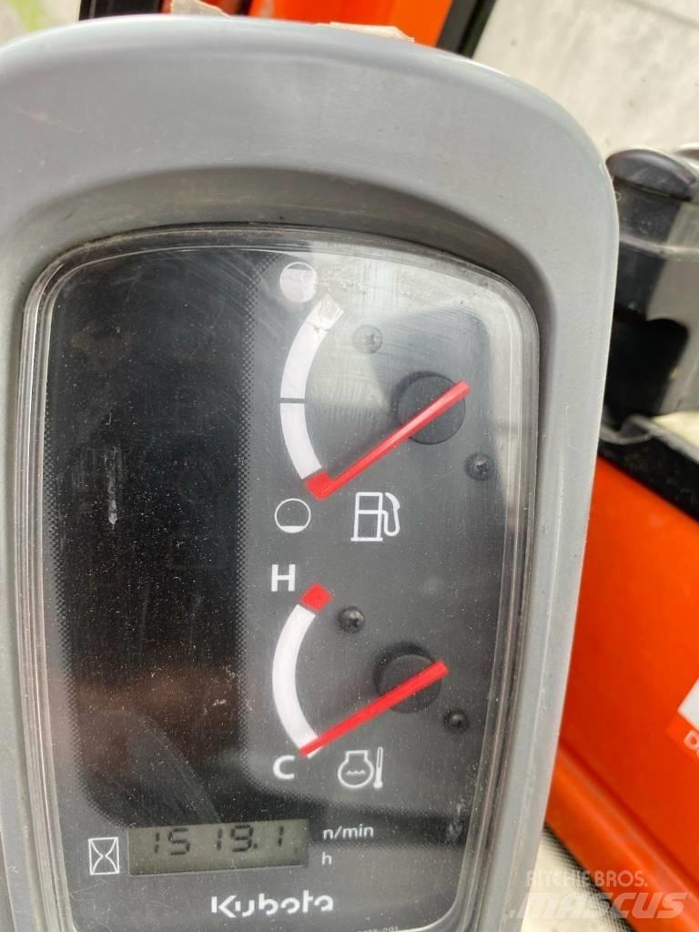 Kubota KX 016-4 소형 굴삭기 7톤 미만