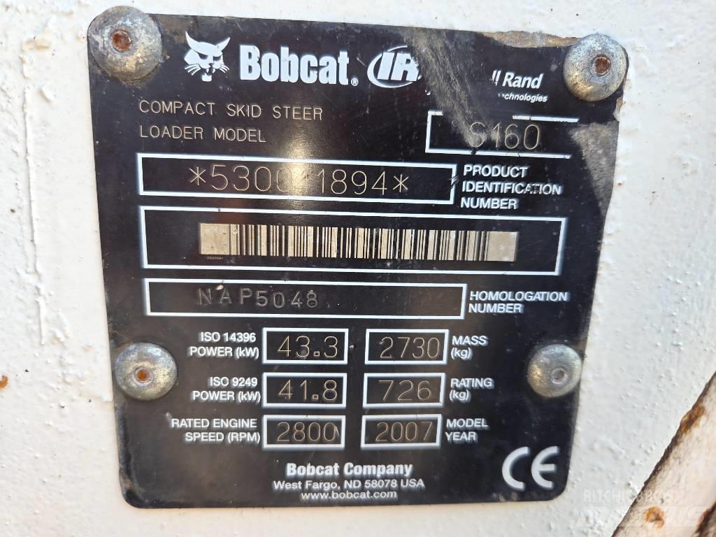 Bobcat S 160  스키드로더