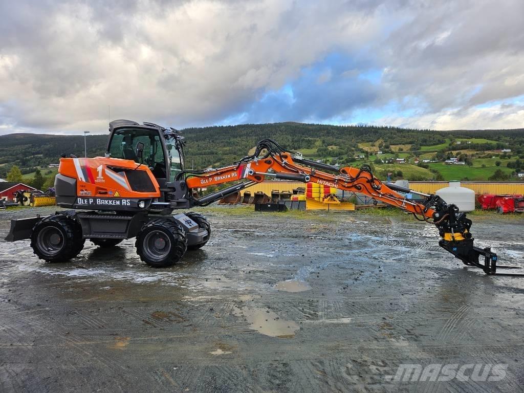 Hitachi ZX 95 W-7  휠 굴삭기