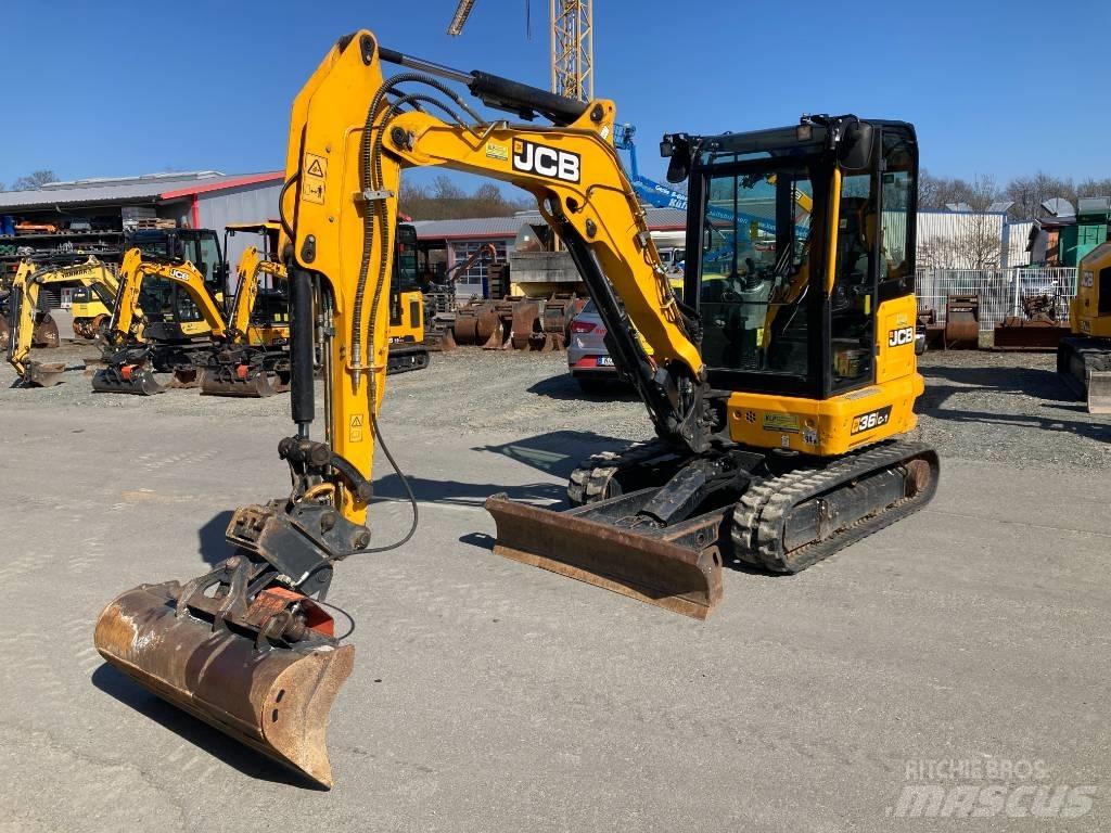 JCB 36 C-1 소형 굴삭기 7톤 미만