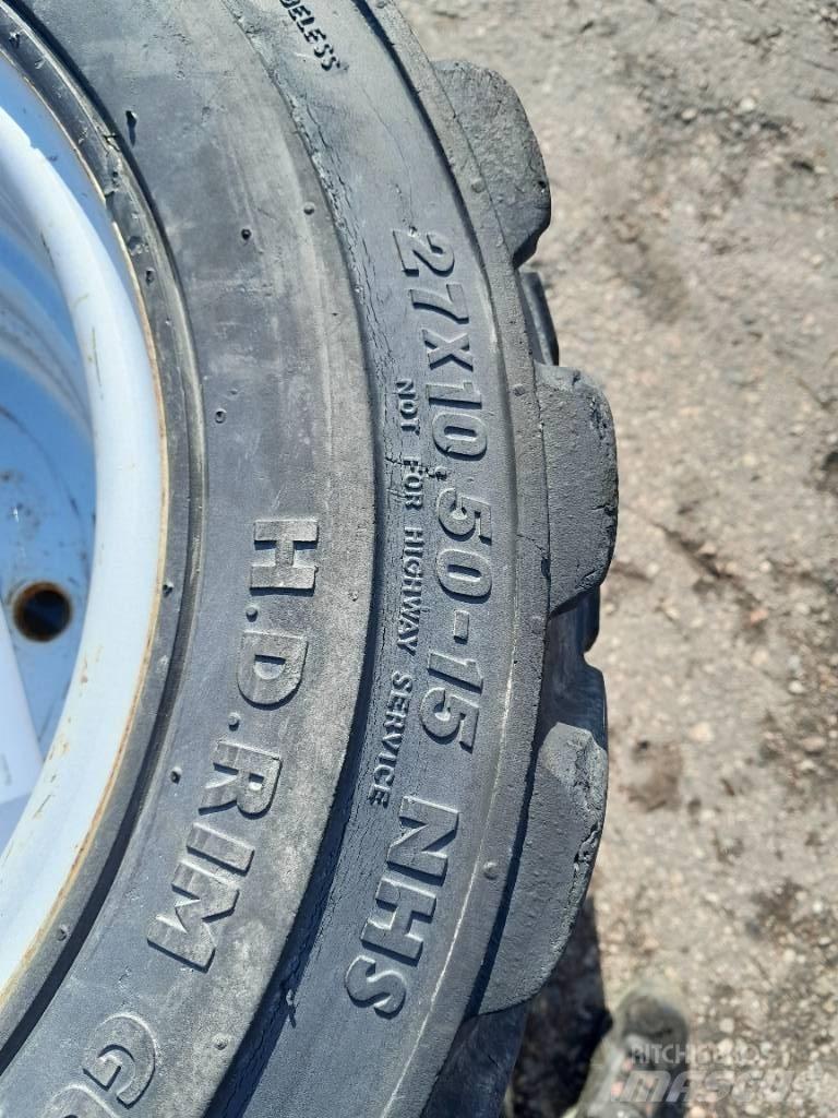 BKT 27x10,50-15 Hjul 타이어, 휠 및 림