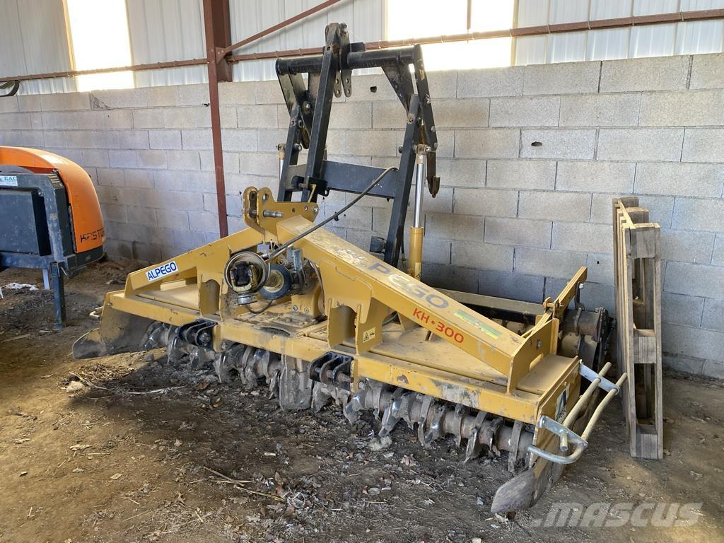 Alpego KH 300 R 파워 하로우 및 로토틸러(회전 경운기)