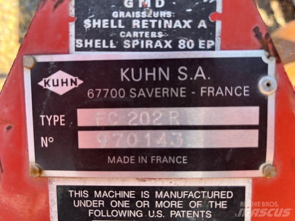 Kuhn FC 202 R 모어 컨디셔너