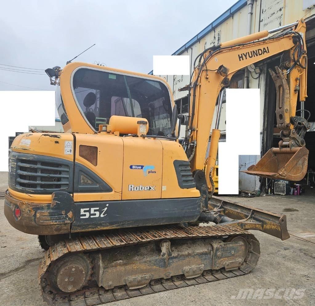 Hyundai Robex 55-9 A 소형 굴삭기 7톤 미만