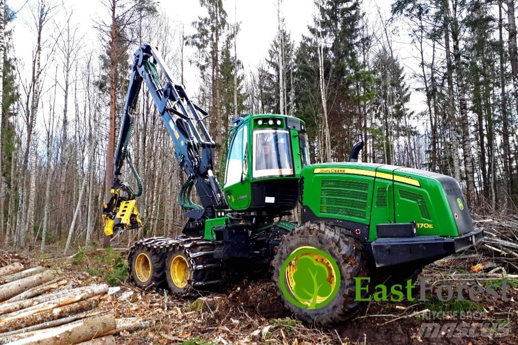 John Deere 1170E 원목 하베스터