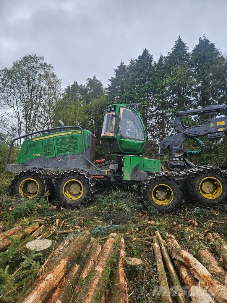 John Deere 1270G 8WD 원목 하베스터