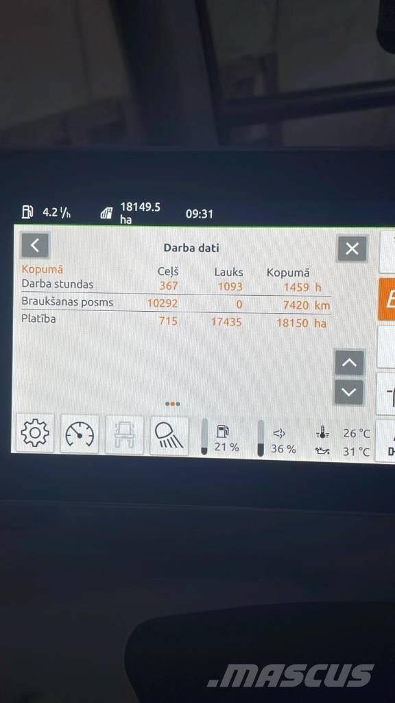 Amazone Pantera 4504 스프레이어 퍼틸라이저