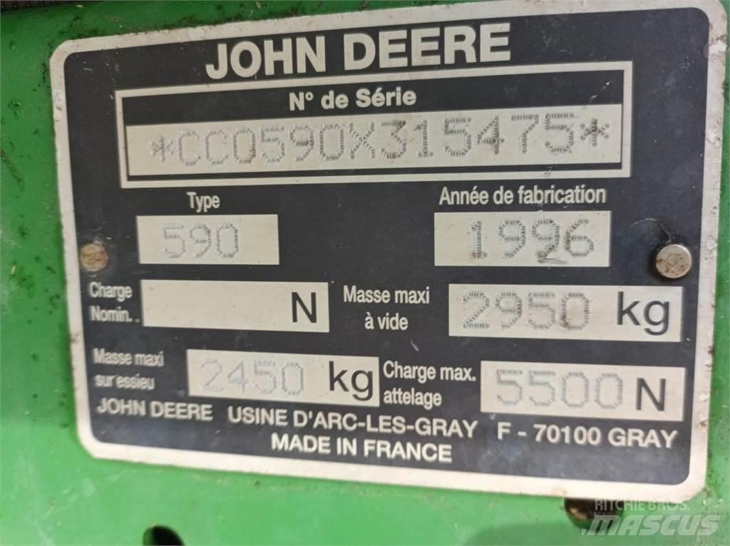 John Deere 590 원형 곤포기