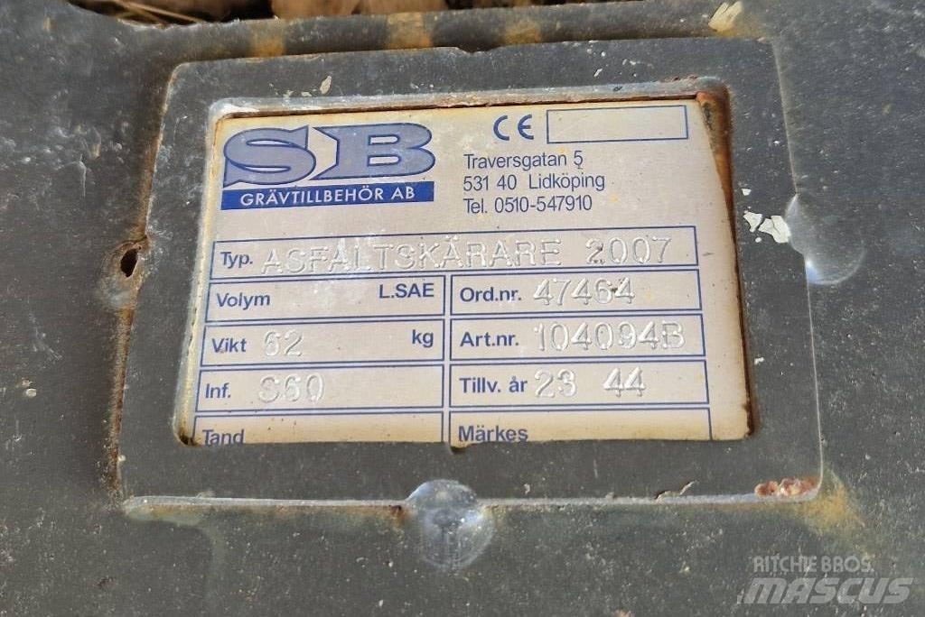 SB Asfaltskärare S60 절단기