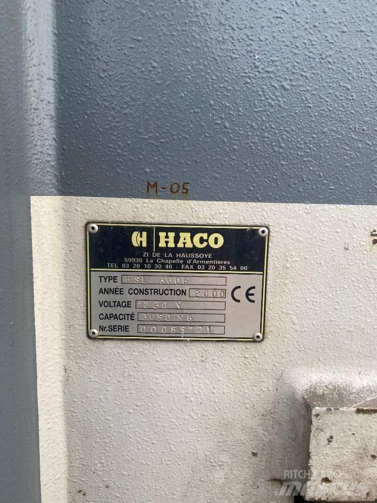 guillotine haco 3006 용접기