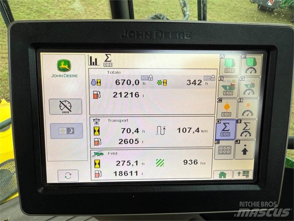 John Deere 9600i 자동 초지기계