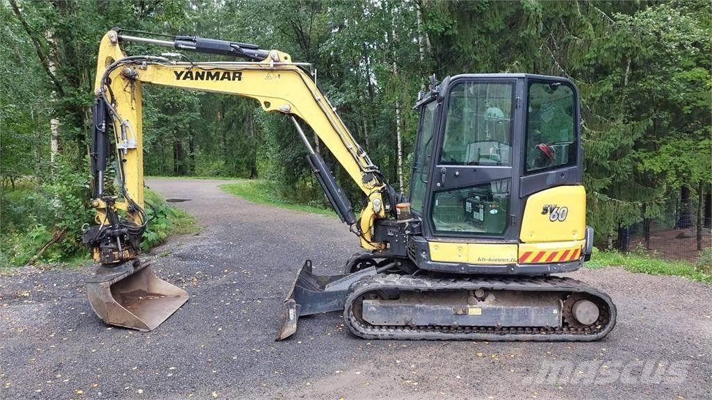 Yanmar SV 60-A 중형굴삭기 7톤-28톤
