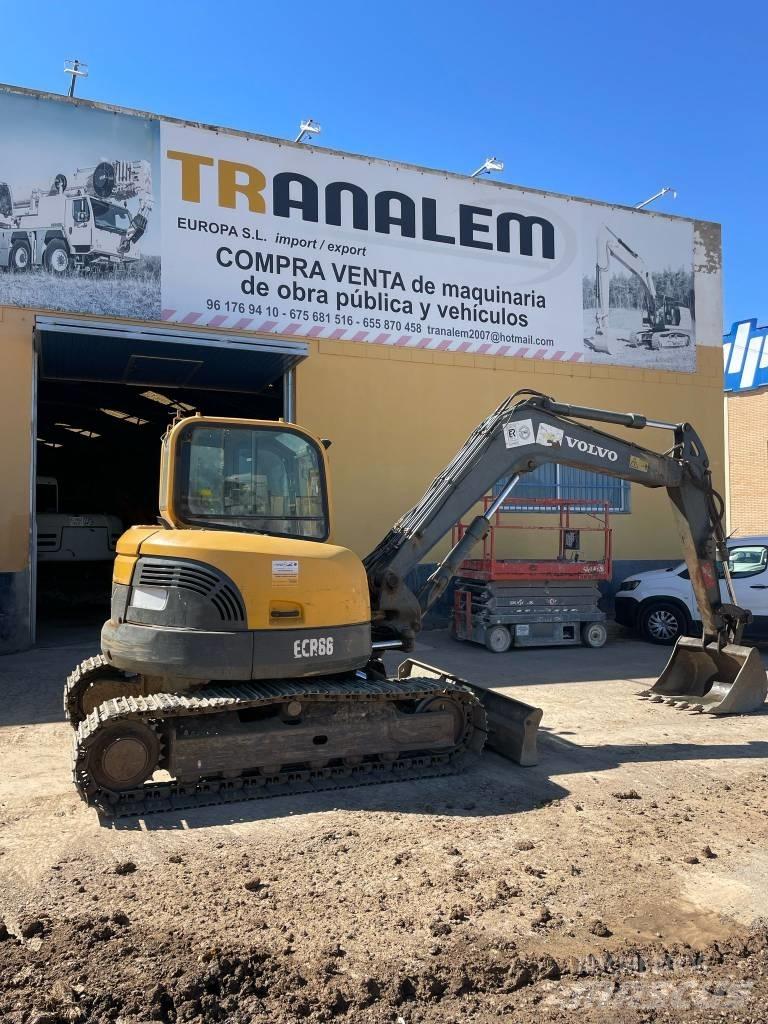 Volvo ECR 88 중형굴삭기 7톤-28톤