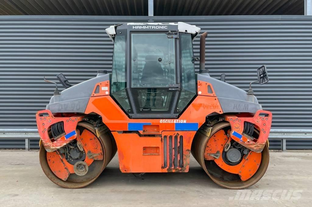 Hamm DV 90 VO 트윈 드럼 롤러