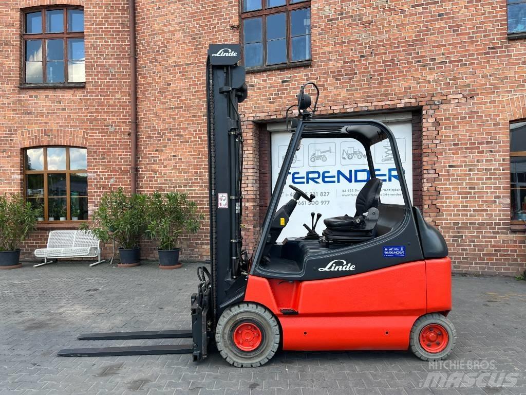 Linde E25 H 전동 지게차