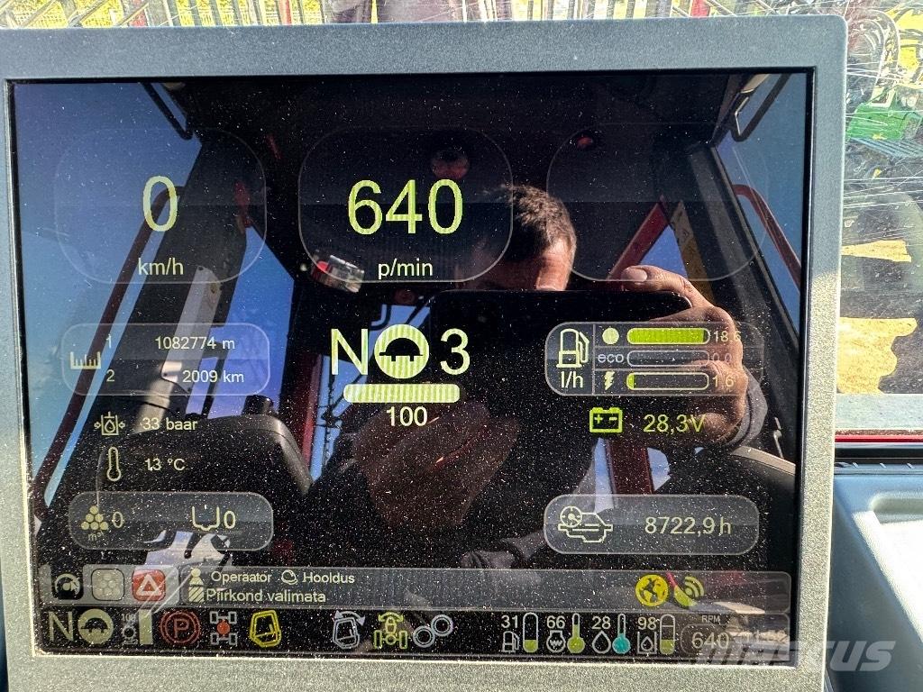 Komatsu 855 원목 포워더