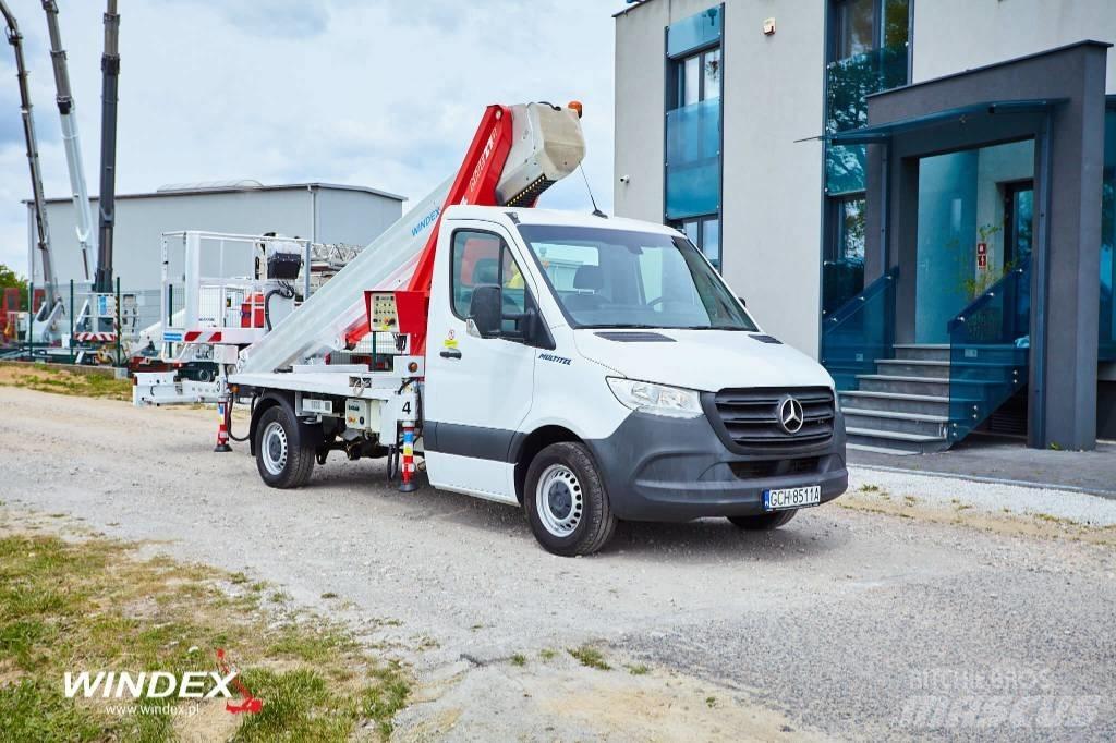 Multitel MTE 270 트럭 탑재 고소작업대
