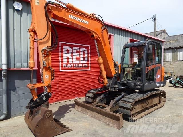 Doosan Solar 75 V 중형굴삭기 7톤-28톤