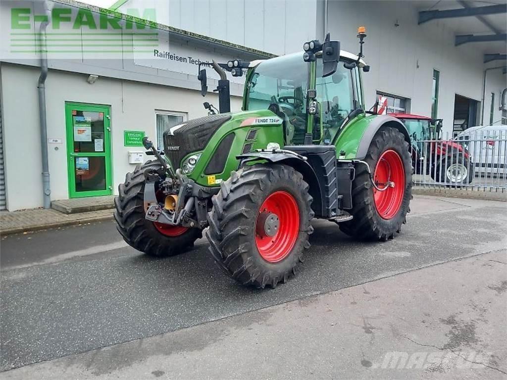 Fendt 724 vario s4 트랙터