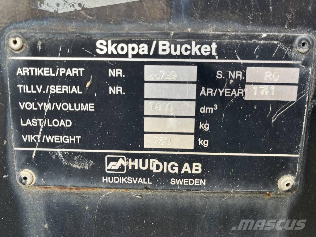 Huddig 1260D 백호로더