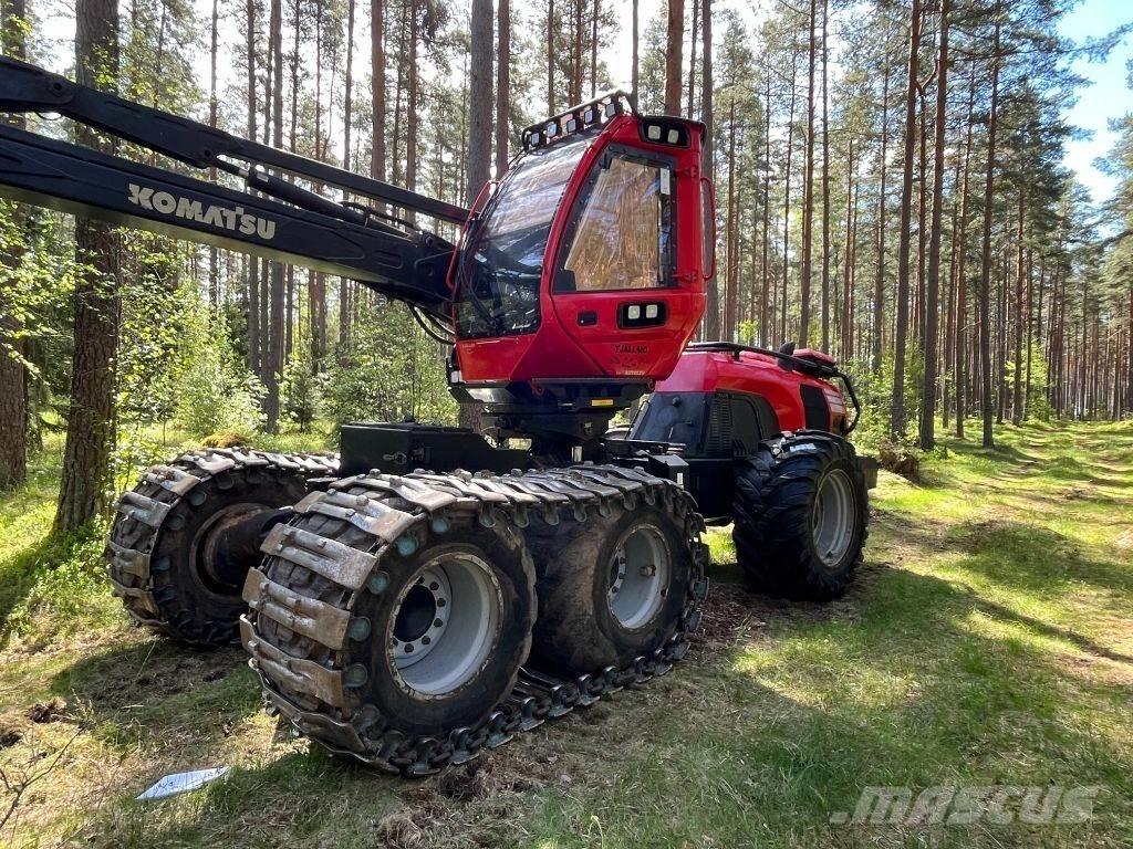 Komatsu 931 원목 하베스터