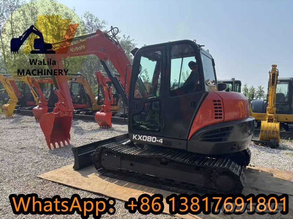 Kubota KX 080-4 소형 굴삭기 7톤 미만