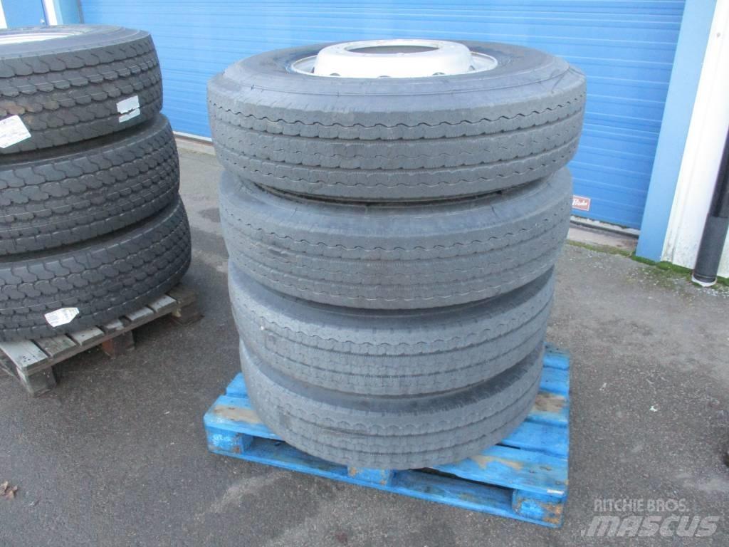 Michelin XZA 12x22,5 타이어, 휠 및 림