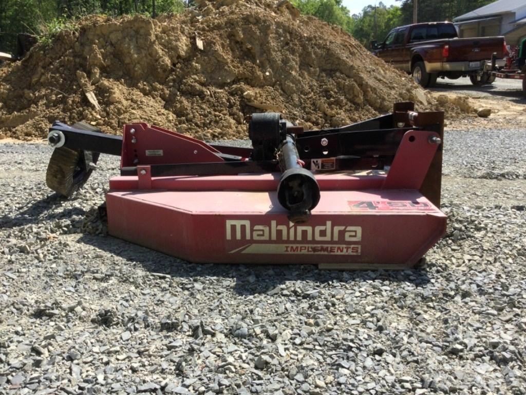 Mahindra MAH-4 목장 제초기 및 토퍼