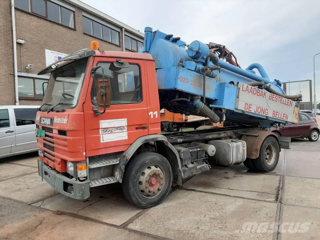 Scania kolkenzuiger 콤비/진공 트럭