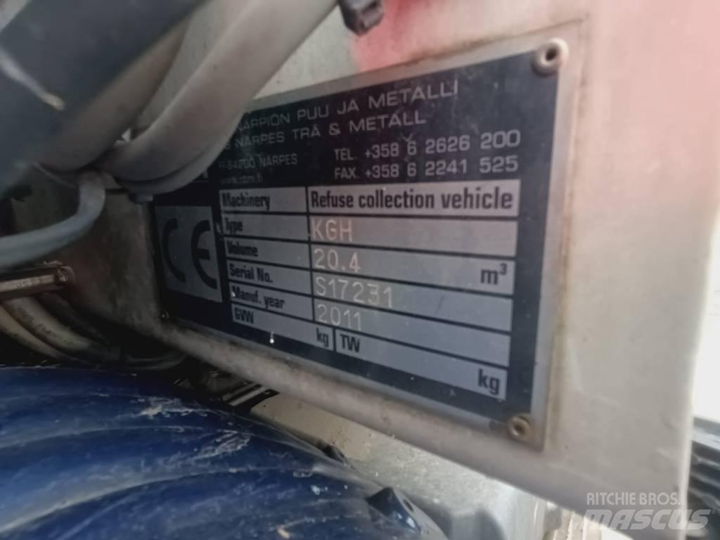 Scania P 360 폐기물 수거 트럭