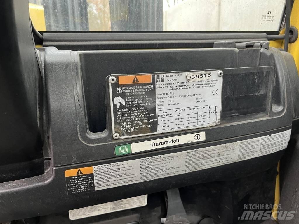 Hyster H2.5FT 디젤 지게차