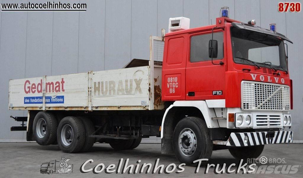 Volvo F10 플랫베드/드롭사이드 트럭
