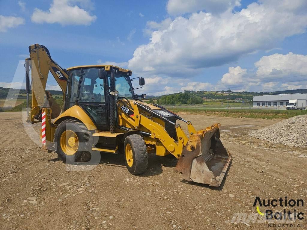 CAT 428 F 백호로더