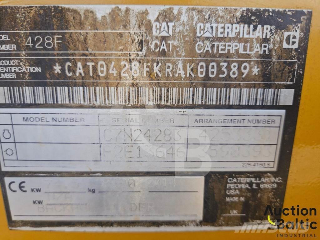 CAT 428 F 백호로더