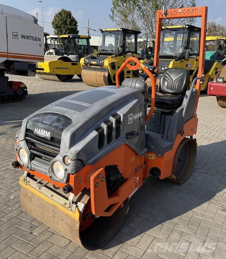 Hamm HD 8 VV 트윈 드럼 롤러